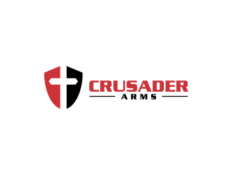 Crusader Arms logo design by oke2angconcept