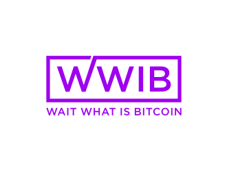 Wait What is Bitcoin logo design by johana