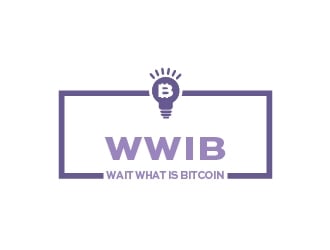 Wait What is Bitcoin logo design by mmyousuf