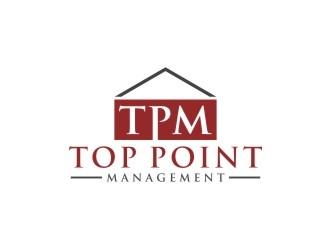Top Point Management  logo design by bricton