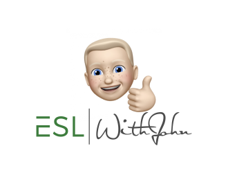 ESL With John logo design by BlessedArt