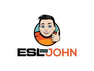 ESL With John logo design by yans