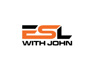 ESL With John logo design by Nurmalia