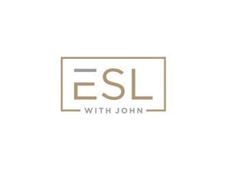 ESL With John logo design by bricton