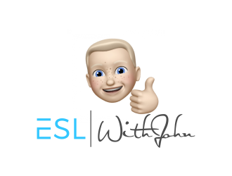 ESL With John logo design by BlessedArt