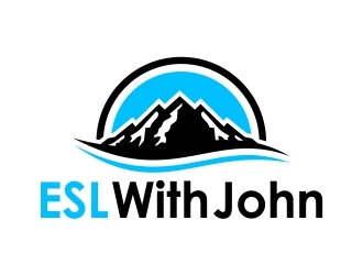 ESL With John logo design by mercutanpasuar