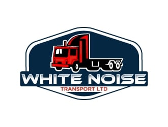 White Noise Transport Ltd logo design by Mirza