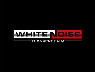 White Noise Transport Ltd logo design by johana