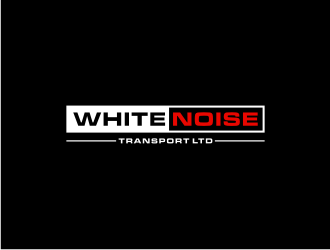 White Noise Transport Ltd logo design by johana
