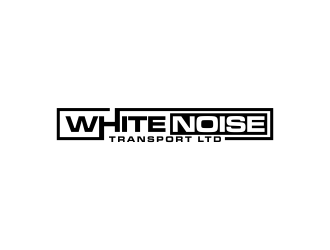 White Noise Transport Ltd logo design by oke2angconcept