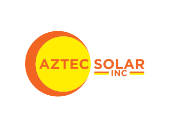Aztec Solar Inc logo design by logitec