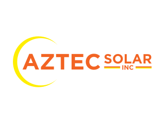 Aztec Solar Inc logo design by rief