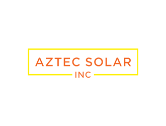 Aztec Solar Inc logo design by jancok
