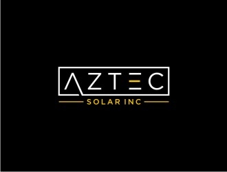 Aztec Solar Inc logo design by bricton