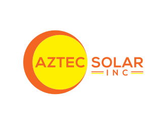 Aztec Solar Inc logo design by mbamboex