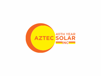 Aztec Solar Inc logo design by luckyprasetyo