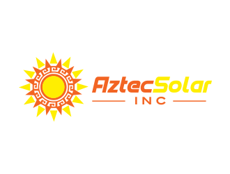 Aztec Solar Inc logo design by AisRafa