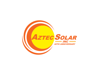 Aztec Solar Inc logo design by ammad