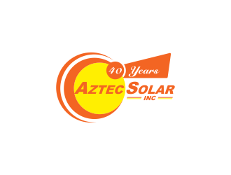 Aztec Solar Inc logo design by ammad