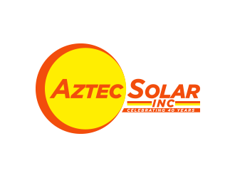 Aztec Solar Inc logo design by Inlogoz