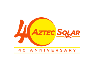 Aztec Solar Inc logo design by Inlogoz