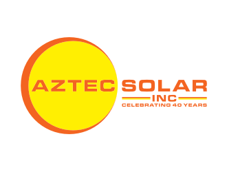 Aztec Solar Inc logo design by nurul_rizkon