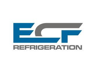 ECF REFRIGERATION logo design by rief