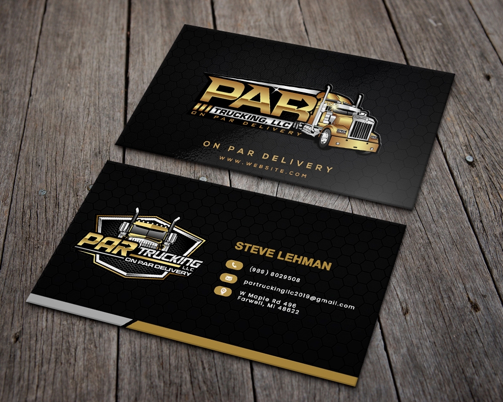 PAR Trucking, LLC logo design by MastersDesigns