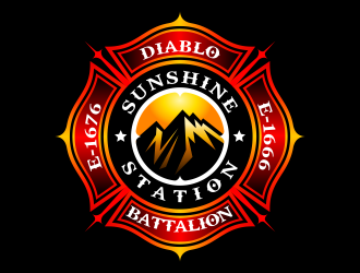 CAL FIRE Sunshine Station logo design by yunda