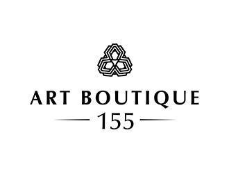 Boutique 155 logo design by 3Dlogos