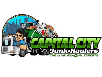Capital city Junk Haulers logo design by THOR_