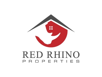 Red Rhino Properties logo design by pambudi