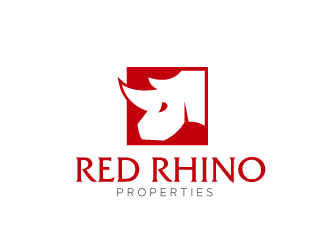 Red Rhino Properties logo design by gearfx