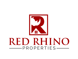 Red Rhino Properties logo design by tec343