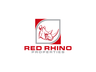 Red Rhino Properties logo design by nona