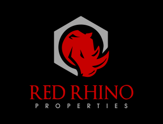 Red Rhino Properties logo design by JessicaLopes