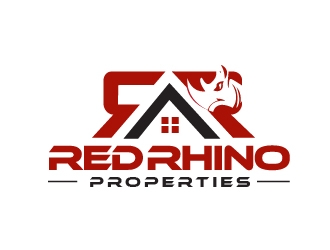 Red Rhino Properties logo design by art-design