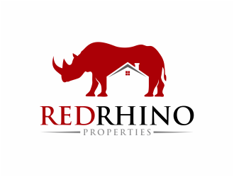 Red Rhino Properties logo design by mutafailan
