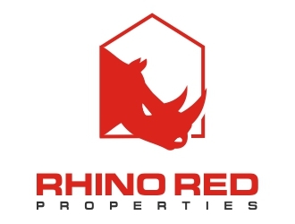 Red Rhino Properties logo design by crearts