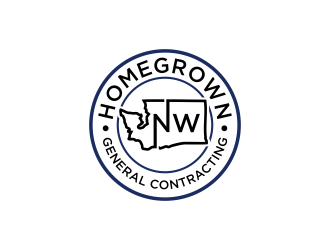 Homegrown NW General Contracting  logo design by ammad