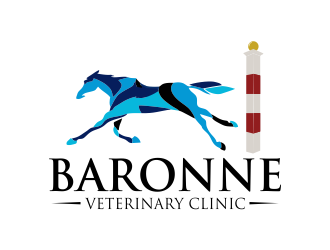 Baronne Veterinary Clinic logo design by qqdesigns