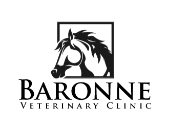 Baronne Veterinary Clinic logo design by AamirKhan