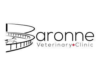 Baronne Veterinary Clinic logo design by sanu