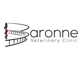 Baronne Veterinary Clinic logo design by sanu