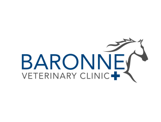 Baronne Veterinary Clinic logo design by ingepro