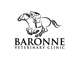 Baronne Veterinary Clinic logo design by KDesigns
