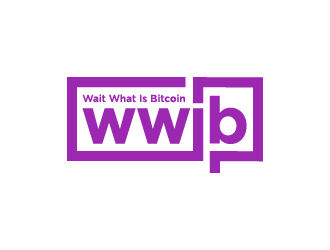 Wait What is Bitcoin logo design by hwkomp