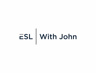 ESL With John logo design by N3V4
