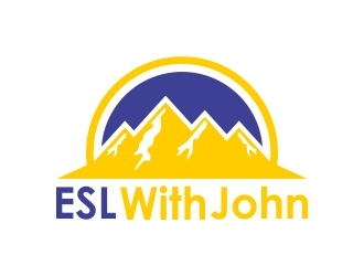 ESL With John logo design by mercutanpasuar