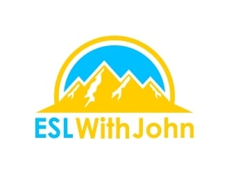 ESL With John logo design by mercutanpasuar